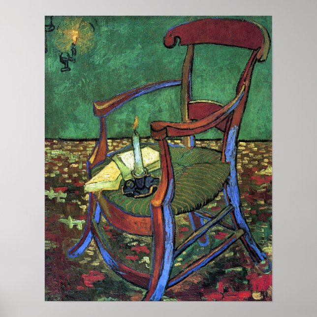 Paul Gauguin's Armchair by Vincent van Gogh 1888 Poster (Front)