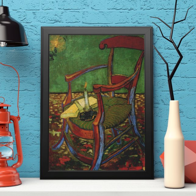 Paul Gauguin's Armchair by Vincent van Gogh Poster (Creator Uploaded)