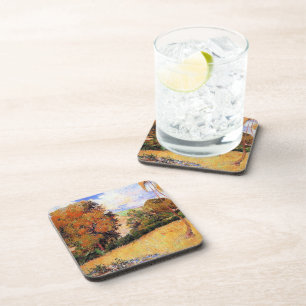 Paul Gauguin's painting, Meadow in Martinique, Coaster
