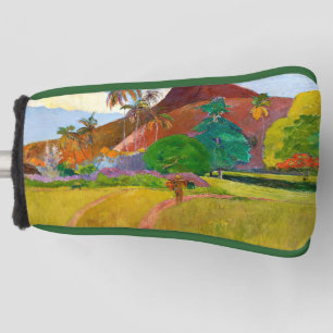 Paul Gauguin's Tahitian Landscape famous painting Golf Head Cover