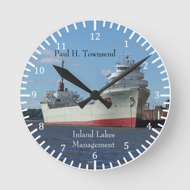 Paul H. Townsend clock (Front)