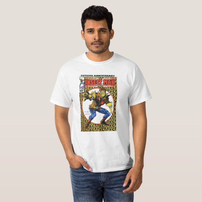 Paul Howley's Insect Man, 50th Anniversary Issue! T-Shirt (Front Full)