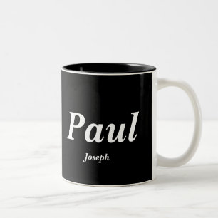 Paul, Joseph Two-Tone Coffee Mug