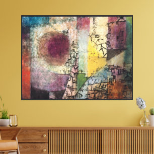 Paul Klee Abstract Art Cubism Canvas Print