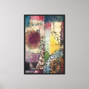 Paul Klee Abstract Art Cubism Canvas Print