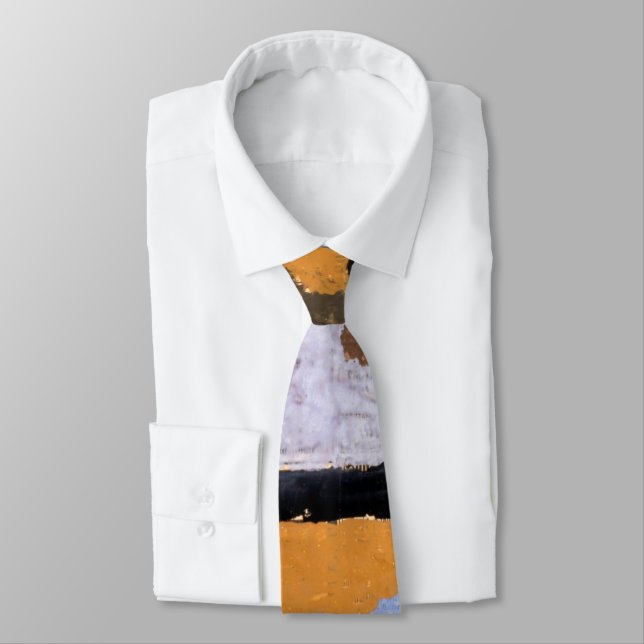 Paul Klee Abstract Painting Modern Art Tie (Tied)