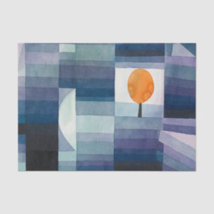 Paul Klee Abstract Tree Blue Painting Tissue Paper