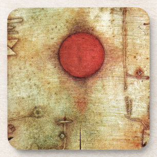 Paul Klee Ad Marginem Painting Coaster
