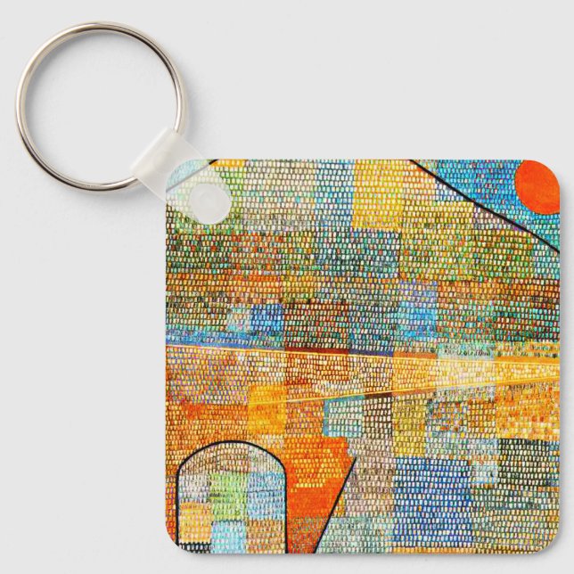 Paul Klee - Ad Parnassus, Key Ring (Front)