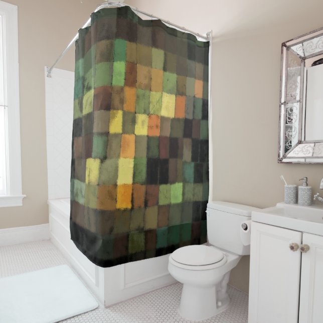 Paul Klee ancient sound Shower Curtain (In Situ)