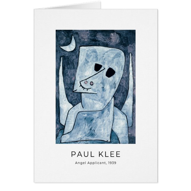 Paul Klee, Angel Applicant (1939) - Fine Art Card (Front)
