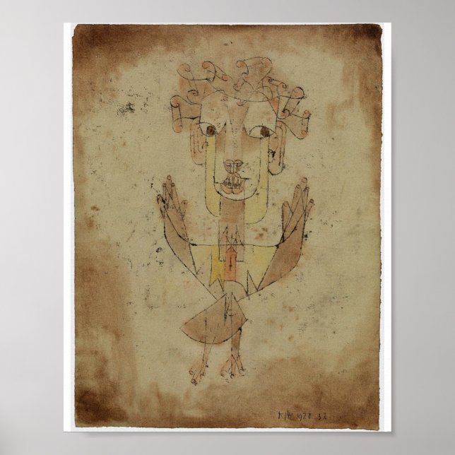 Paul Klee - Angelus Novus Poster (Front)