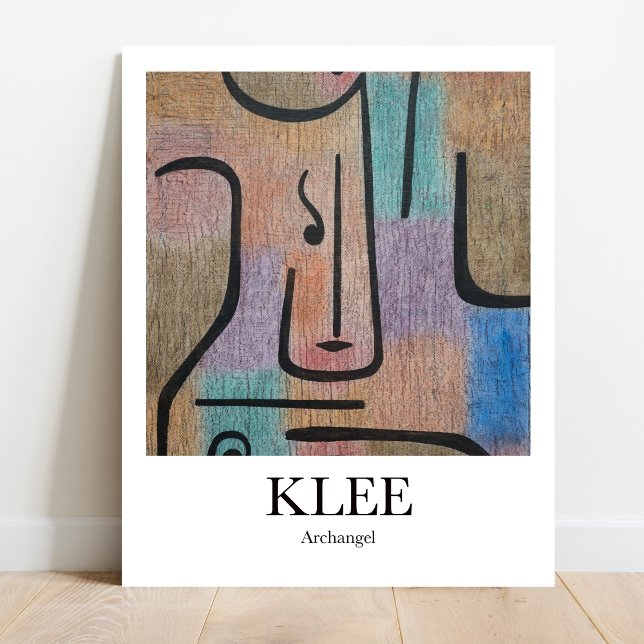 Paul Klee Archangel Poster (Own Klee's iconic Archangel!  High-quality art poster)