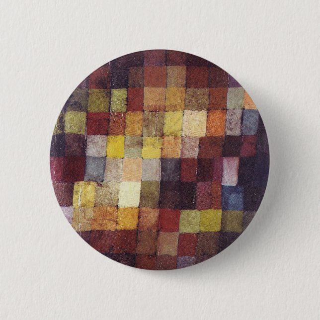 Paul Klee Art 6 Cm Round Badge (Front)