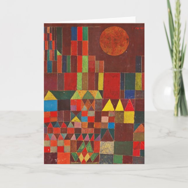 Paul Klee Art Card (Front)