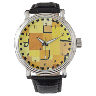 Paul Klee art: Characters in Yellow Watch