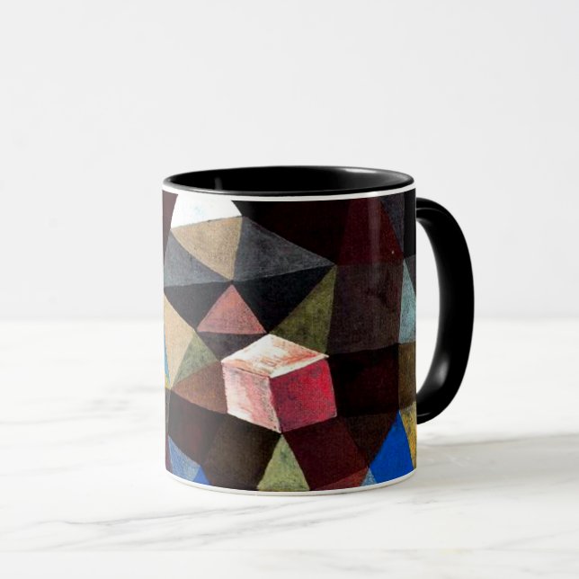 Paul Klee art: Crystalline Landscape Mug (Front Right)