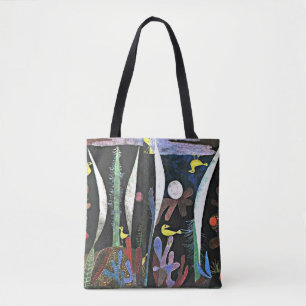 Paul Klee art: Landscape with Yellow Birds Tote Bag