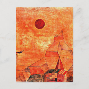 Paul Klee art - Marchen Postcard