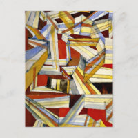 Paul Klee art: Transparent-Perspectivisch Gefugt