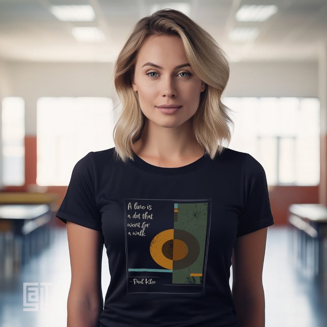 Paul Klee Artist Education Inspirational Salt  Tri-Blend Shirt (Creator Uploaded)