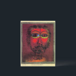 Paul Klee, Bandit's Head Postcard<br><div class="desc">Bandit's Head,  famous portrait painting by Paul Klee.</div>