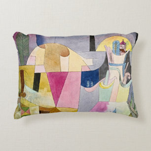 Paul Klee Bauhaus Dreamscape Accent Pillow
