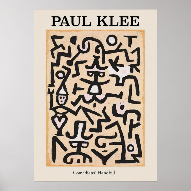 Paul Klee Bauhaus Poster (Front)