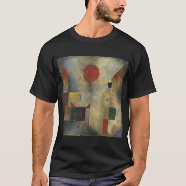 Paul Klee Bird Landscape ( Abstract patternÂ· expr T-Shirt (Front)