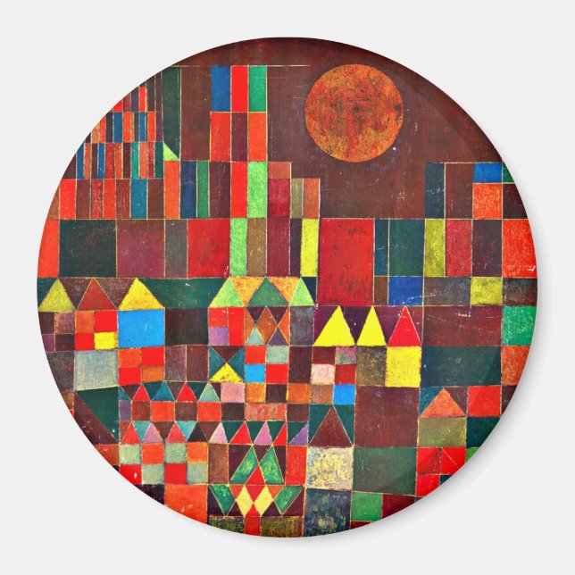 Paul Klee - Castle and Sun Magnet (Front)
