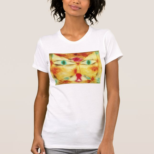Paul Klee Cat and Bird T-shirt (Front)