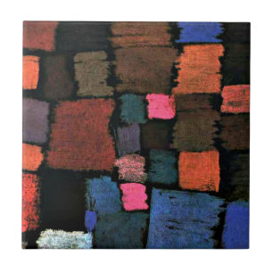 Paul Klee: Coming to Bloom Tile