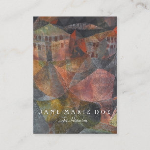 Paul Klee Das Hotel Customisable Business Card
