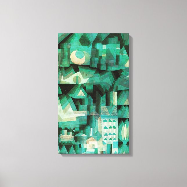 Paul Klee Dream City Canvas Poster (Front)