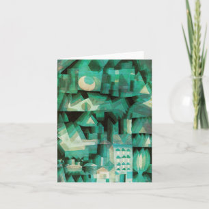 Paul Klee Dream City Note Card