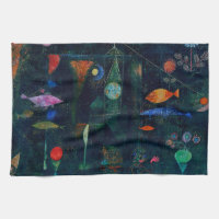 Paul Klee Fish Magic Abstract Painting Graphic Art