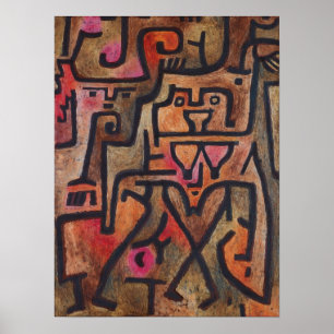 Paul Klee - Forest Witches Poster