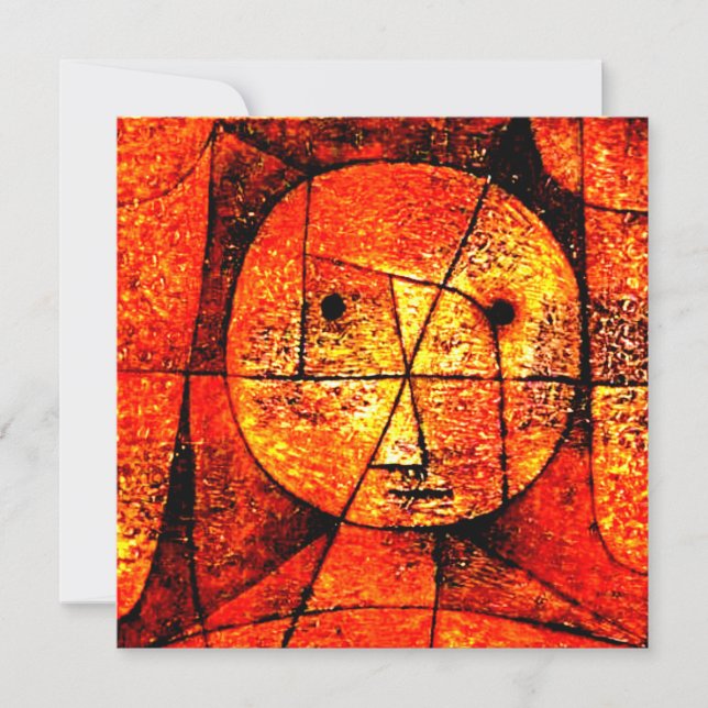 Paul Klee - Gauze, abstract art,  (Front)