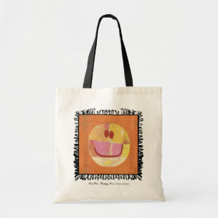 paul klee happy face bag
