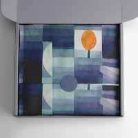 Paul Klee Harbinger of Autumn. Geometric blue fall