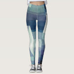 Paul Klee Harbinger of Autumn. Vintage blue art Leggings<br><div class="desc">Paul Klee "The Harbinger of Autumn" leggings. Watercolor blue geometric vintage fall art.</div>