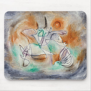 Paul Klee - Howling Dog, Mouse Pad