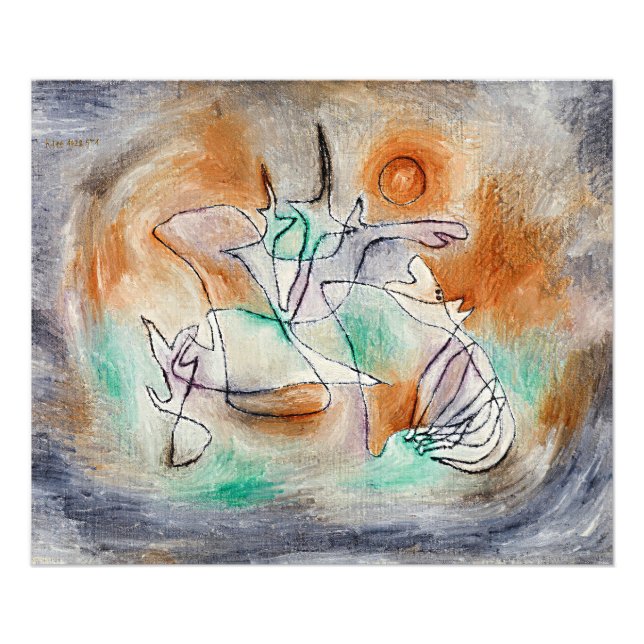 Paul Klee - Howling Dog, Photo Print (Front)