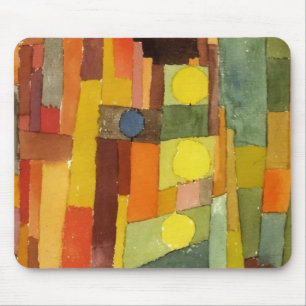 Paul Klee In The Style Of Kairouan Watercolor Art Mouse Pad