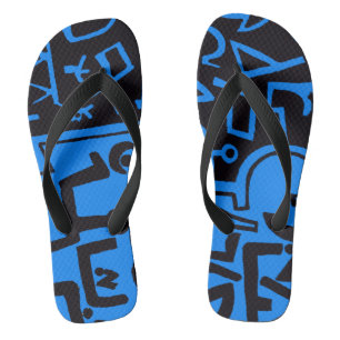 Paul Klee Inspired Flip Flops