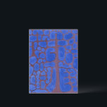 Paul Klee, Late Evening Looking Out... Postcard<br><div class="desc">Paul Klee abstract painting,  Late Evening Looking Out of the Woods.</div>