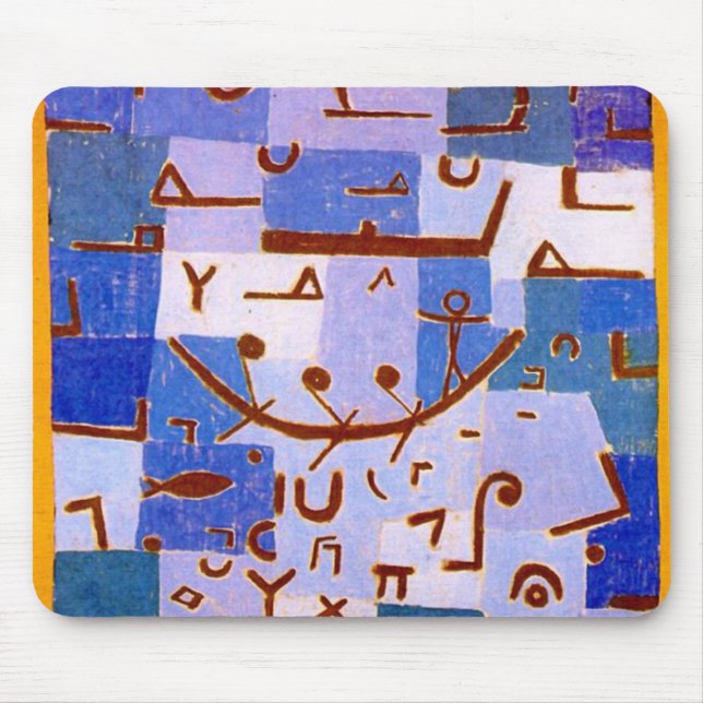 Paul Klee - Legend of the Nile Mouse Pad (Front)