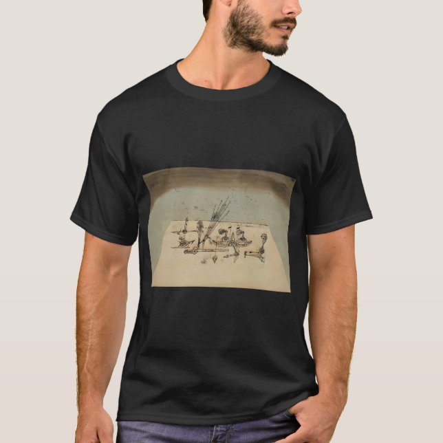 Paul Klee Libido of the Forest ( Abstract patternÂ T-Shirt (Front)