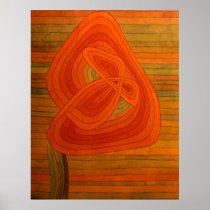 Paul Klee Lonely Flower Poster