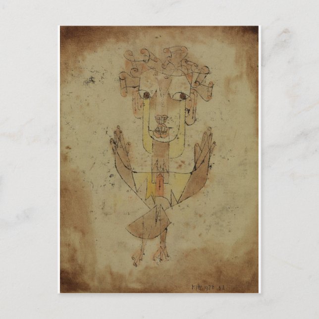 Paul Klee - New Angel Postcard (Front)